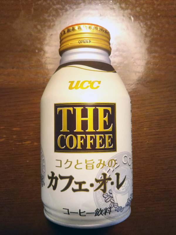 UCCのTHE COFFEE カフェ・オレ